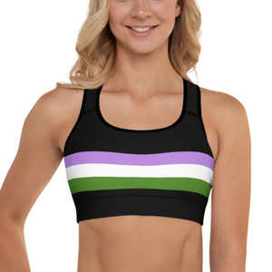 Soutien-gorge de sport haut de gamme en coton lisse, respirant, pour la gym, l'entraînement et les activités sportives décontractées - Product Image 1