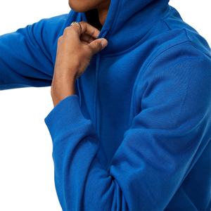 Sudaderas con capucha y sudaderas para hombre de mezcla de algodón básico ligero azul superior 100% sudaderas con capucha personalizadas de ajuste holgado de gran tamaño de lana de algodón - Product Image 3