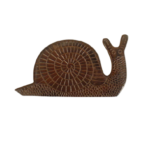 Ornements de jardin de tortue en métal de finition antique de conception de coupe pour les ornements décoratifs d'animaux de jardin extérieur - Product Image 6