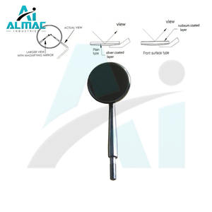 Professional High Quality Stainless Steel Dental <b>Inspection</b> Mouth <b>Mirror</b> Head Manual Dentist Tools Available in All Sizes - Product Image 4