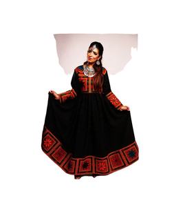 Robes afghanes Kuchi robe kuchi vintage ethnique tribale, robes traditionnelles afghanes/pakistanaises Kuchi party multi couleurs - Product Image 1