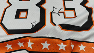 Maillot de football américain léger avec logo personnalisé, maillot de football en mesh de couleur personnalisée, maillots de football de dernière génération, maillot de sport pour hommes - Product Image 2