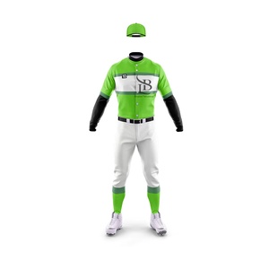 Uniforme de Béisbol Personalizado de la Mejor Calidad para Venta en Línea, Servicio OEM, Uniforme de Béisbol Ligero y Cómodo Personalizado - Product Image 4