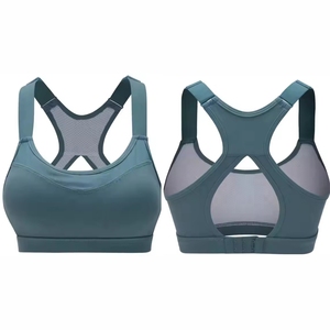 สปอร์ตบราไร้รอยต่อสำหรับผู้หญิงบราสำหรับเล่นโยคะออกกำลังกายระบายอากาศได้ดีดีไซน์ใหม่ - Product Image 1