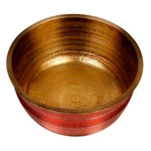 Bol de spa décoratif en cuivre poli pour les espaces de bien-être et les fêtes Expérience de spa à la maison écologique et faite à la main - Product Image 3