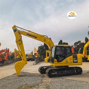 ใช้ PC120 PC130-7 รถขุดญี่ปุ่น Komatsu PC 130 รถขุดตีนตะขาบสําหรับขายอุปกรณ์ก่อสร้างดิน machi - Product Image 1
