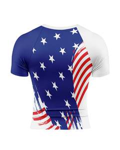 Real Strong Men BJJ Rush Guard Rashguard-High Quality Nylon/Cotton Sportswear with Customizable Options - Product Image 4