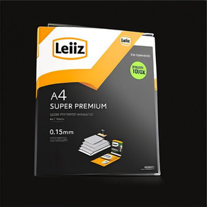 Leitz Super Premium <b>A4</b> <b>File</b> <b>Folder</b> Accessories 0.15mm 100 Pack - Product Image 3