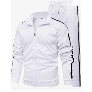 Nouveau survêtement de créateur de qualité supérieure pour hommes Survêtements à fermeture éclair vierges personnalisés - Product Image 4