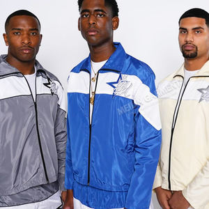 Chándal de invierno para hombre, chaqueta de nailon transpirable, colección de pantalones cortos con diseño personalizado, tendencia para Primavera, servicio OEM, buen precio - Product Image 4