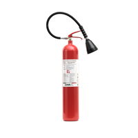 Extincteur portable en aluminium CO2 EMME ANTINCENDIO 5 kg de haute qualité, fabriqué en Italie, norme EN 3-7:2008