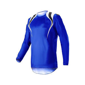 Col lacé Polyester Hommes Sublimation Chemises Personnalisées Technologie Oem Maillots de Hockey sur Glace Personnalisés - Product Image 5