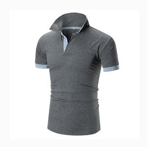 Camiseta con logotipo personalizado para hombre y mujer, Polo, camisetas 100% algodón, Unisex - Product Image 4