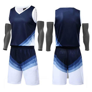 Sublimación ropa de baloncesto secado rápido personalizado Reversible baloncesto Jersey doble capa Reversible baloncesto Jerseys - Product Image 6