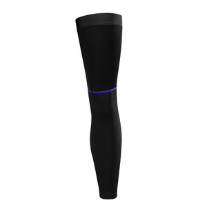 Logotipo personalizado estiramiento compresión ciclismo pierna calentador antideslizante transpirable ciclismo pierna mangas para hombres y mujeres - Product Image 2