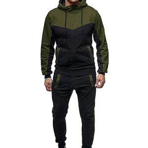 2025 dernière conception survêtement personnalisé Fitness vêtements deux pièces formation et Jogging porter hommes Joggers ensemble survêtement - Product Image 1