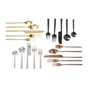 Ensemble de couverts en acier inoxydable pour servir des plats à la fête et au restaurant pour un look royal dans tout le hall - Product Image 6