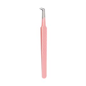 Pince à épiler de précision MORGANS INDUSTRIES 10 mm à pointe lisse en acier inoxydable, prise en main parfaite pour les extensions de cils - Product Image 6