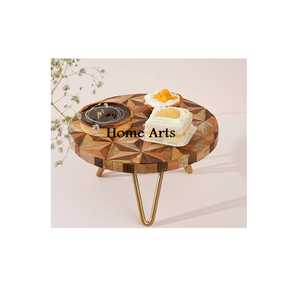 Soporte de madera para servir pasteles de calidad superior, soporte de pastel de tamaño personalizado de forma redonda para proveedor mayorista - Product Image 5