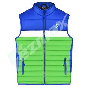 เสื้อกั๊กขนเป็ดสำหรับผู้ชายแบบลำลองระบายอากาศได้ดีทำจาก100% ใยไผ่ - Product Image 1