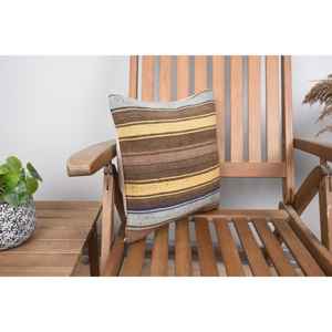 Lujo 14x14 pulgadas lana Kilim Patchwork almohada Vintage esponjoso tejido cojín decorativo portátil ropa de cama característica - Product Image 2