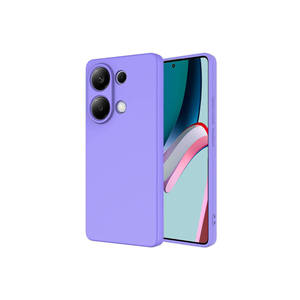 Funda Protectora de Silicona Líquida Premium JoieCreatif Serie Mara, Diseño Delgado, para Xiaomi Poco M6 Pro 4G, Electrochapado Especial 'ins' 9A - Product Image 1