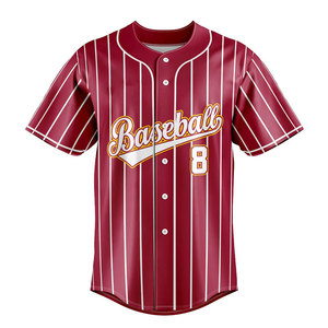 Uniforme de Béisbol Profesional para Equipos Juveniles, Tela de Malla, Uniforme de Béisbol para Hombre, Secado Rápido, Uniforme de Softbol - Product Image 1