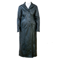 Trench-coat en cuir marron de qualité supérieure pour femmes longue fourrure hiver tendance Style en cuir véritable personnalisable veste pour hommes