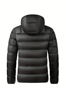 Veste polaire pour hommes OEM la plus vendue fabricant direct usine tissu en cuir avec décoration en fourrure - Product Image 4