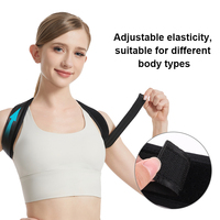 SHIWEI-5531# Ceinture de Soutien Dorsal de Correction de Posture en Gros, Orthèse Épaule Lombaire, Soutien de la Colonne Vertébrale, Ceinture Correctrice de Posture Réglable