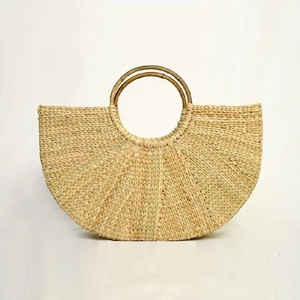 New Handmade Straw Storage Box Seagrass <b>Basket</b> Rattan Fruit Container <b>Square</b> Shape Organizer Woven Storage Picnic <b>Baskets</b> - Product Image 2
