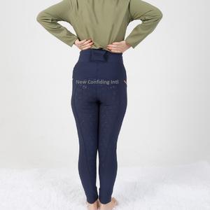 Vêtements d'équitation tendance Leggings de cheval de qualité supérieure Culotte d'équitation élégante Collants d'équitation personnalisés avec poches pour téléphone - Product Image 5