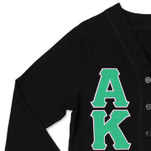 University Hot Sales Customize AKA Sweater Women Knitted <b>Cardigan</b> Embroidery logo Customize Sweater <b>Cardigan</b> for Women - Product Image 3