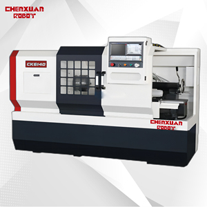 เครื่องกลึงซีเอ็นซี CK6150 ระยะหมุนสูงสุด 500 มม. สำหรับงานกลึงโลหะหนัก  แกนหมุนแบบ MT6 ความยาวชิ้นงาน 2000 มม. โครงสร้างแข็งแรงสูง - Product Image 1
