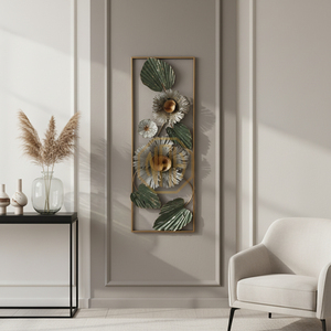 Arte de Pared de Metal con Mariposas Inspiradas en la Naturaleza, Decoración de Pared Decorativa en 3D para Sala de Estar y Dormitorio - Product Image 3