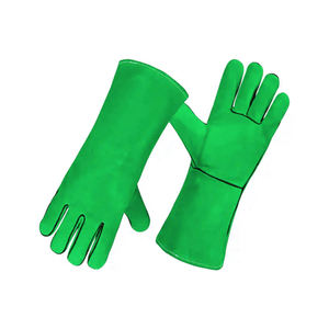 ถุงมือเชื่อมหนัง หนา 7 ออนซ์ ทนทานต่อการฉีกขาด ขนาด 14 นิ้ว สำหรับใช้งานในฤดูใบไม้ผลิ ฤดูใบไม้ร่วง และฤดูหนาว - Product Image 4