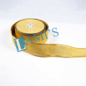 Cordones de Alta Calidad con Trenzas Doradas, Adornos de Hilo Metálico para Uniformes, Trenzas Decorativas, Galones Textiles para Manualidades, Demanda OEM - Product Image 1