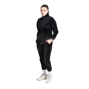 Deux pièces ensembles couleur unie décontracté sweats à capuche Fitness pantalons hommes femmes automne hiver chaud pantalons de survêtement survêtement Joggers vêtements de sport - Product Image 4
