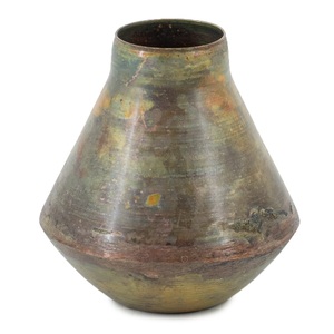 Jarrón decorativo de metal de hierro hecho a mano con detalles vintage únicos para decoración de restaurante de oficina en casa y centros de mesa de eventos - Product Image 6