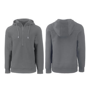 Sudaderas con capucha de temporada de invierno de estilo liso con cremallera para hombre Sudaderas con capucha y sudaderas de algodón 100% para hombre - Product Image 6
