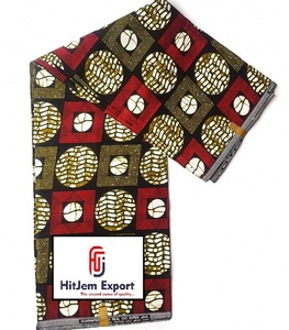 Tela de algodón estampada personalizada de Kenia con servicio OEM para campañas políticas de ropa promocional y proyectos de marca - Product Image 6