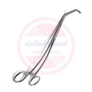 Fórceps de abrazadera atraumática Instrumentos quirúrgicos Fórceps veterinarios personalizados de acero inoxidable - Product Image 4