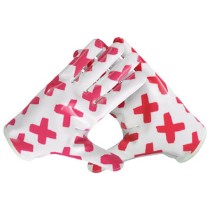 2024 nouveauté conception personnalisée Cabretta cuir Football récepteur gants pour hommes poignée gants de sport - Product Image 2