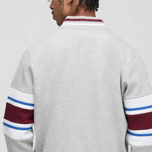 High Street Hip Hop Style Premium Quality Letterman Varsity Jacket pour hommes OEM Broderie Personnalisable Hiver Tendance Dernières - Product Image 5