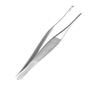 Pinzas de dientes Adson para aplicaciones quirúrgicas y de belleza Fuente de alimentación manual Instrumentos quirúrgicos esenciales - Product Image 2