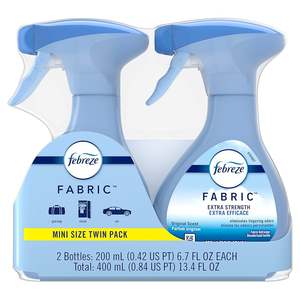 Original Scent Febreze Fabric Refresher, Odor Eliminator Extra Strength + Unstopables, Fresh Scent - Product Image 2