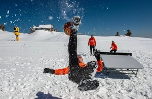 โต๊ะเทควอลล์โค้งสำหรับอุตสาหกรรม รุ่นขายดีที่สุด PerformanceBoost พับเก็บได้ พกพาสะดวก สำหรับฝึกซ้อมและแข่งขัน พร้อมจัดส่ง - Product Image 4