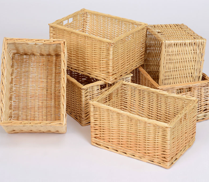 Nouveau produit paniers en bambou pour le ménage, stockage panier en bambou et rotin de l'usine du Vietnam - Product Image 4