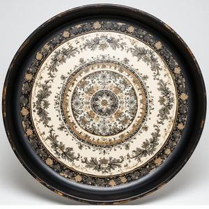 Bandeja de hierro hecha a mano para jardín de medianoche, flores secas decoradas, destellos de luz de Luna sutiles, creando un estado de ánimo tranquilo, diseño de Arte Moderno AYC - Product Image 3