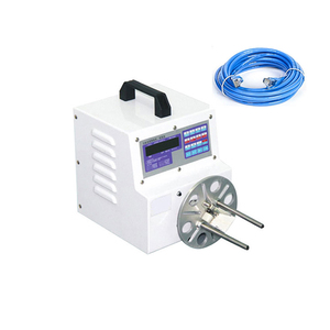 เครื่องม้วนขดลวดสายไฟอัตโนมัติ สายรัดลวด เครื่องผูกเกลียวสายเคเบิลโลหะ - Product Image 1
